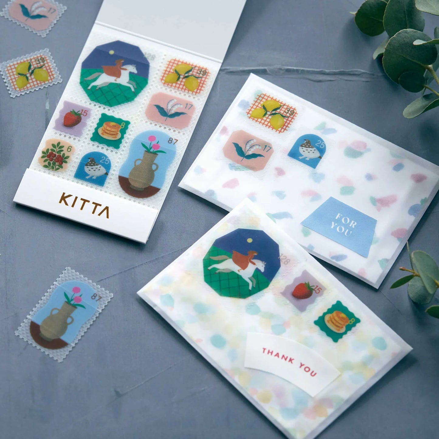【2026年6月新柄】KITTA クリア(切手)