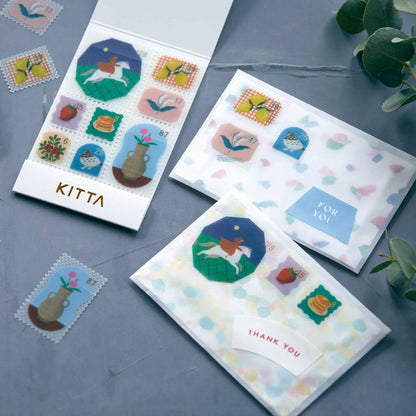 【2026年6月新柄】KITTA クリア(切手)