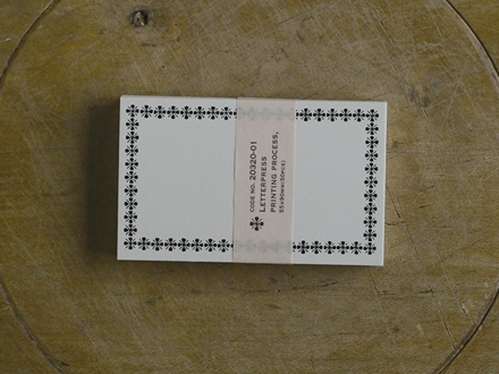倉敷意匠計画室 メモカード 55×90mm 50pcs