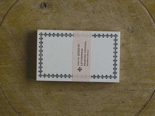 倉敷意匠計画室 メモカード 55×90mm 50pcs