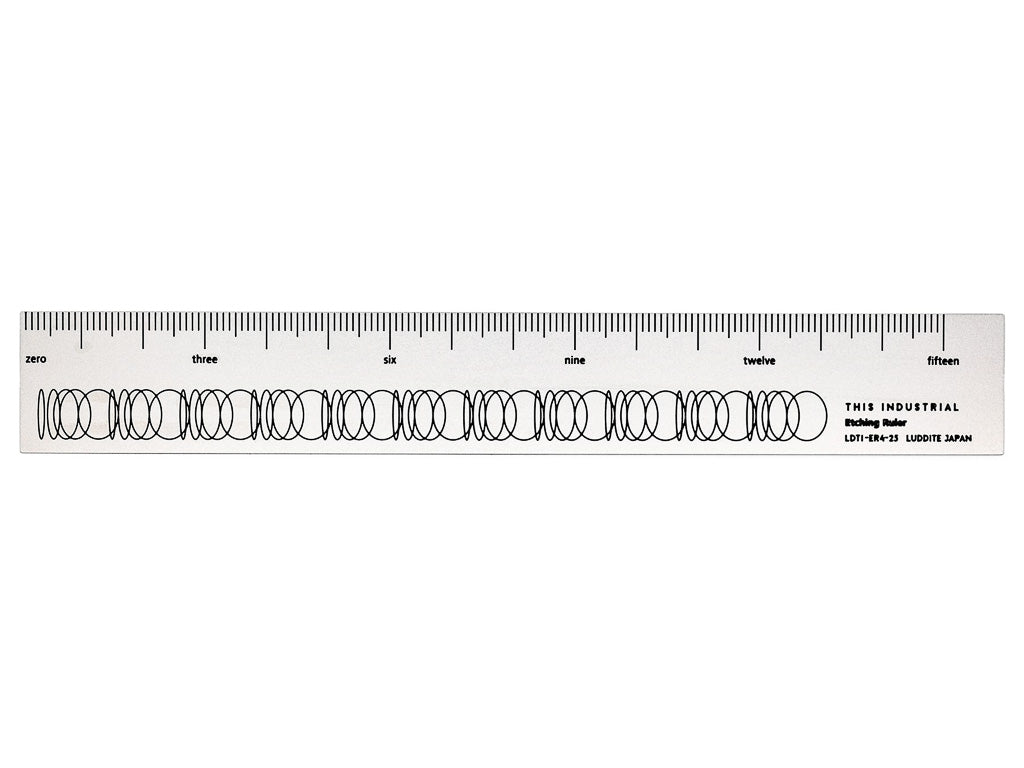 THIS INDUSTRIAL EtchingRuler（定規）