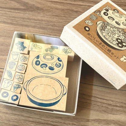 nocco スタンプ きのこ鍋セット