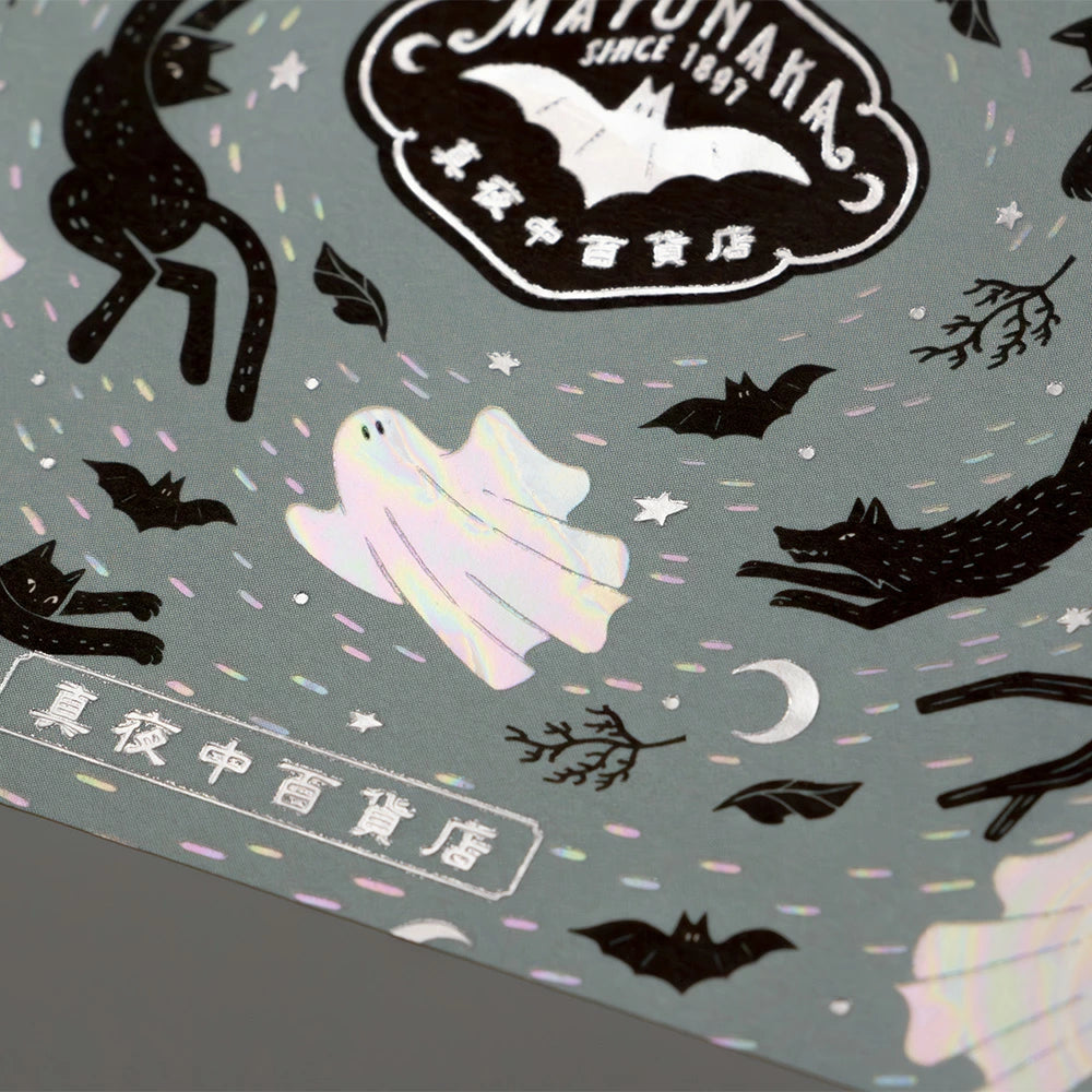 オビワン×ROKKAKU レトロ郵便 箔押しポストカード