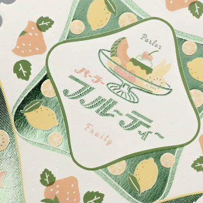 オビワン×ROKKAKU レトロ郵便 切手型ポストカード