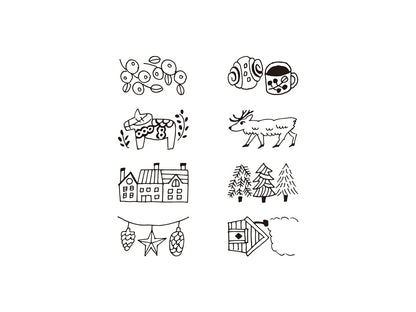 スタンプ回転印　ダイヤル