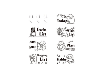 スタンプ回転印　ダイヤル