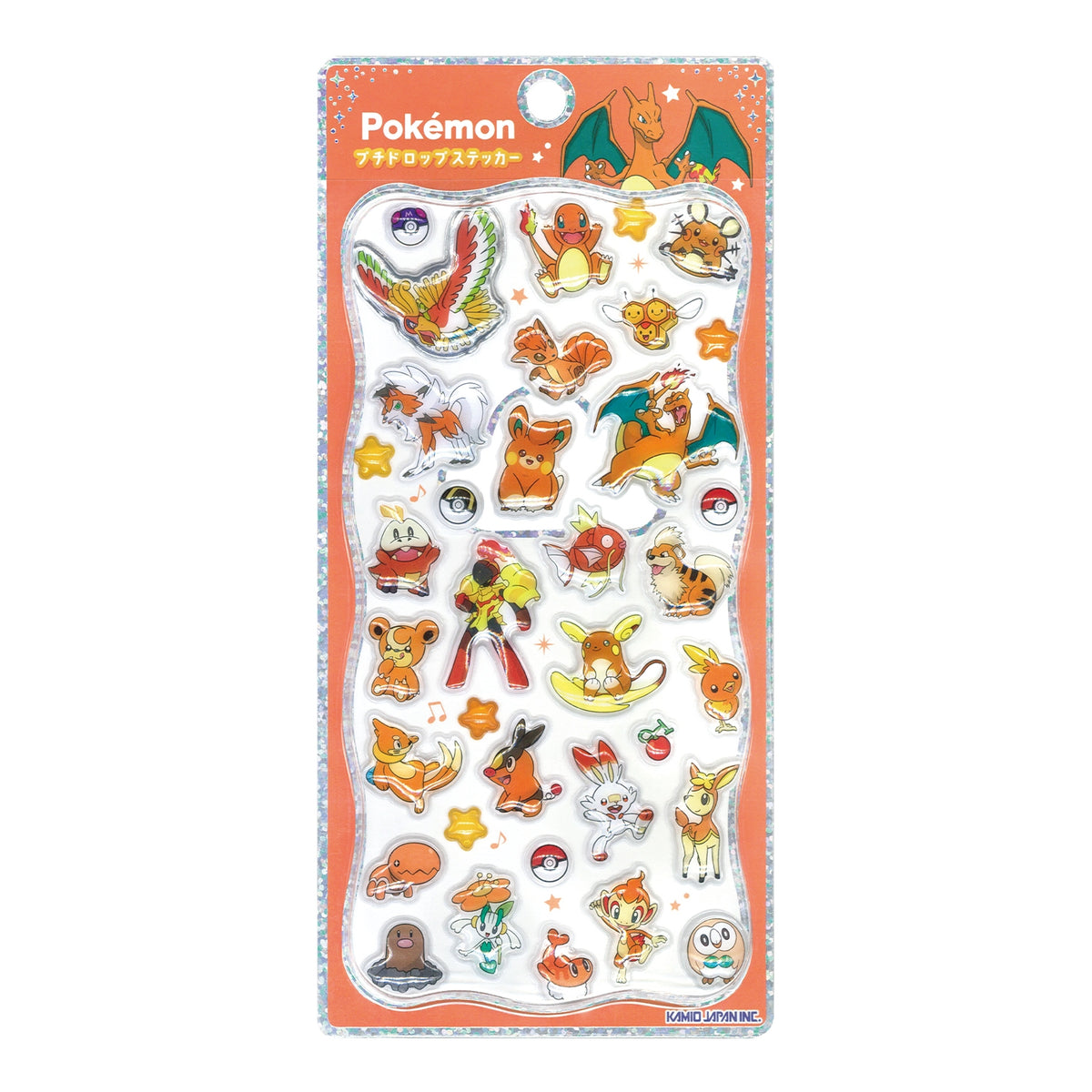 ポケモン プチドロップステッカー