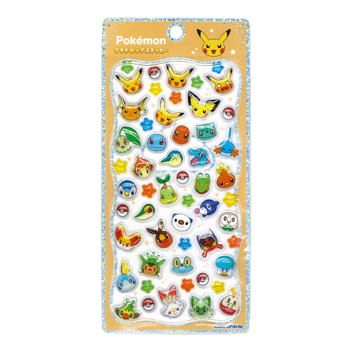 ポケモン プチドロップステッカー