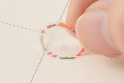 ミドリ 貼ってはがせる 手帳の予定を彩るシール