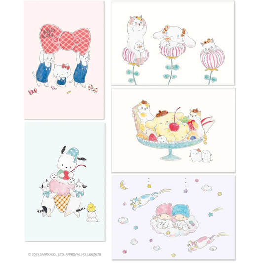 トコロコムギxサンリオ ポストカード