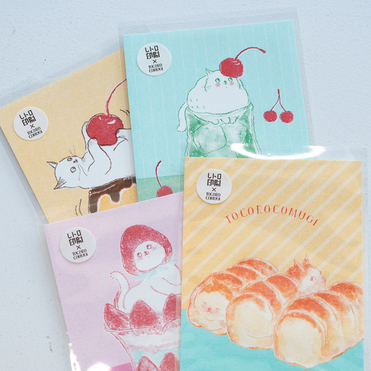 トコロコムギ レトロ印刷 ポストカード