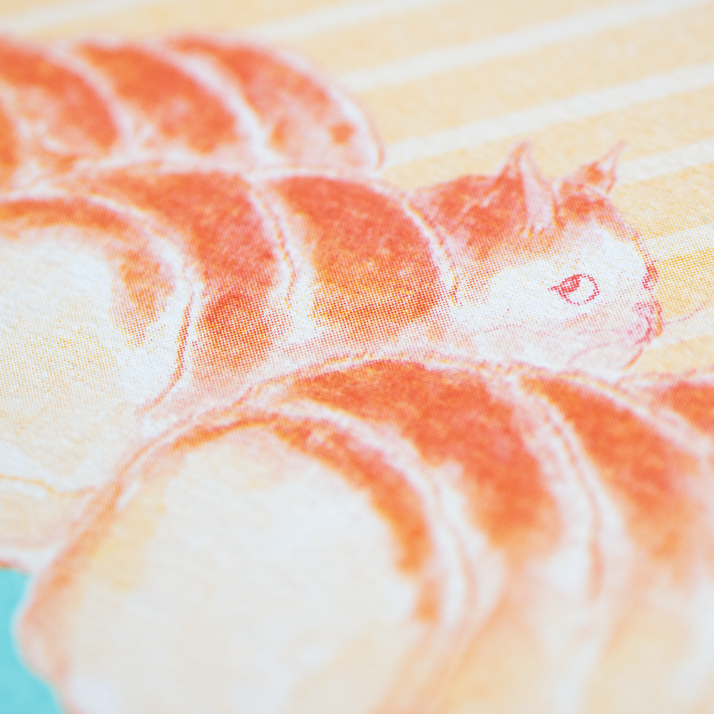 トコロコムギ レトロ印刷 ポストカード