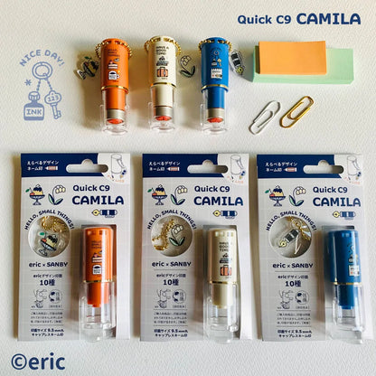 eric×サンビー Quick C9 CAMILA ネーム印