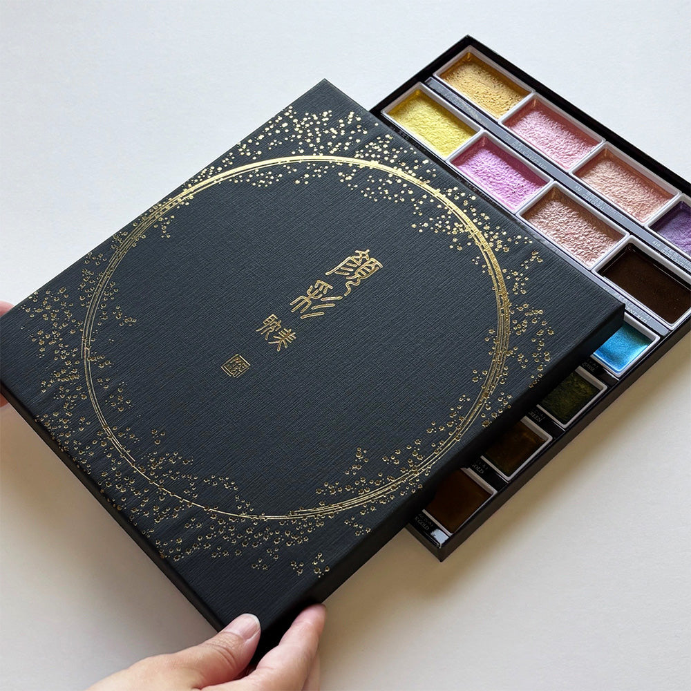 顔彩耽美メタリック24色