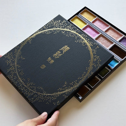 顔彩耽美メタリック24色