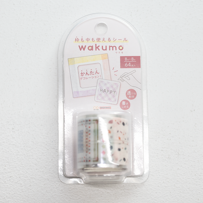 2枚に分けて使える ロールシール wakumo