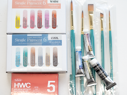 【福箱2026】 グラニュレーション水彩絵具福箱