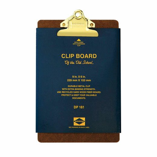 penco Clipboard Gold ペンコ クリップボードO/S ゴールド A5 – 文化堂