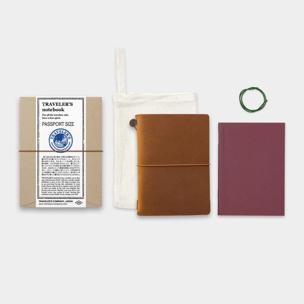 TRAVELER’S notebook トラベラーズノート　パスポートサイズ　