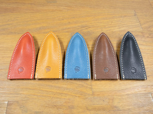 革製ガラスペンキャップ