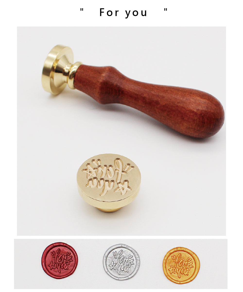 HappyMT Wax Seal set ハッピーエムティー ワックスシールセット "for you"