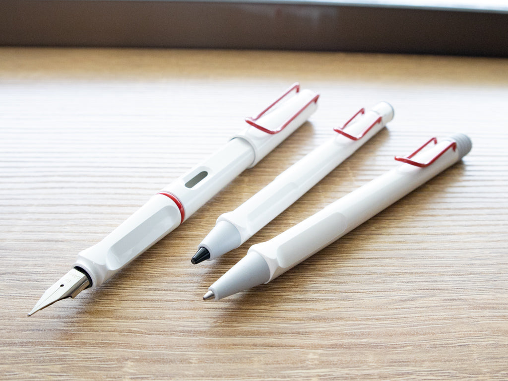 LAMY サファリ ホワイトレッドクリップ ペンシル – 文化堂・Pentonote