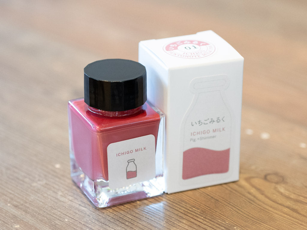 MILK INK いちごみるく ラメ入り 30ml – 文化堂 │ Pentonote