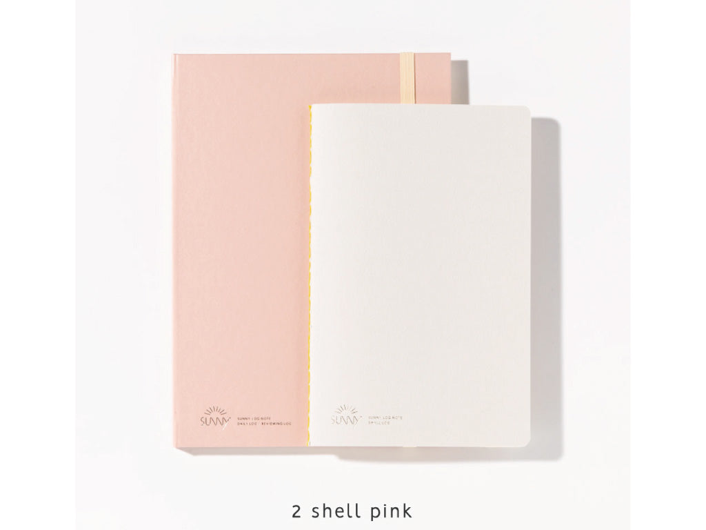 SUNNY LOG NOTE ログノート shell pink /a