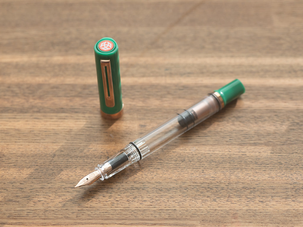 TWSBI エコT ロイヤルジェイド 万年筆 with ミッドナイトブルーインク